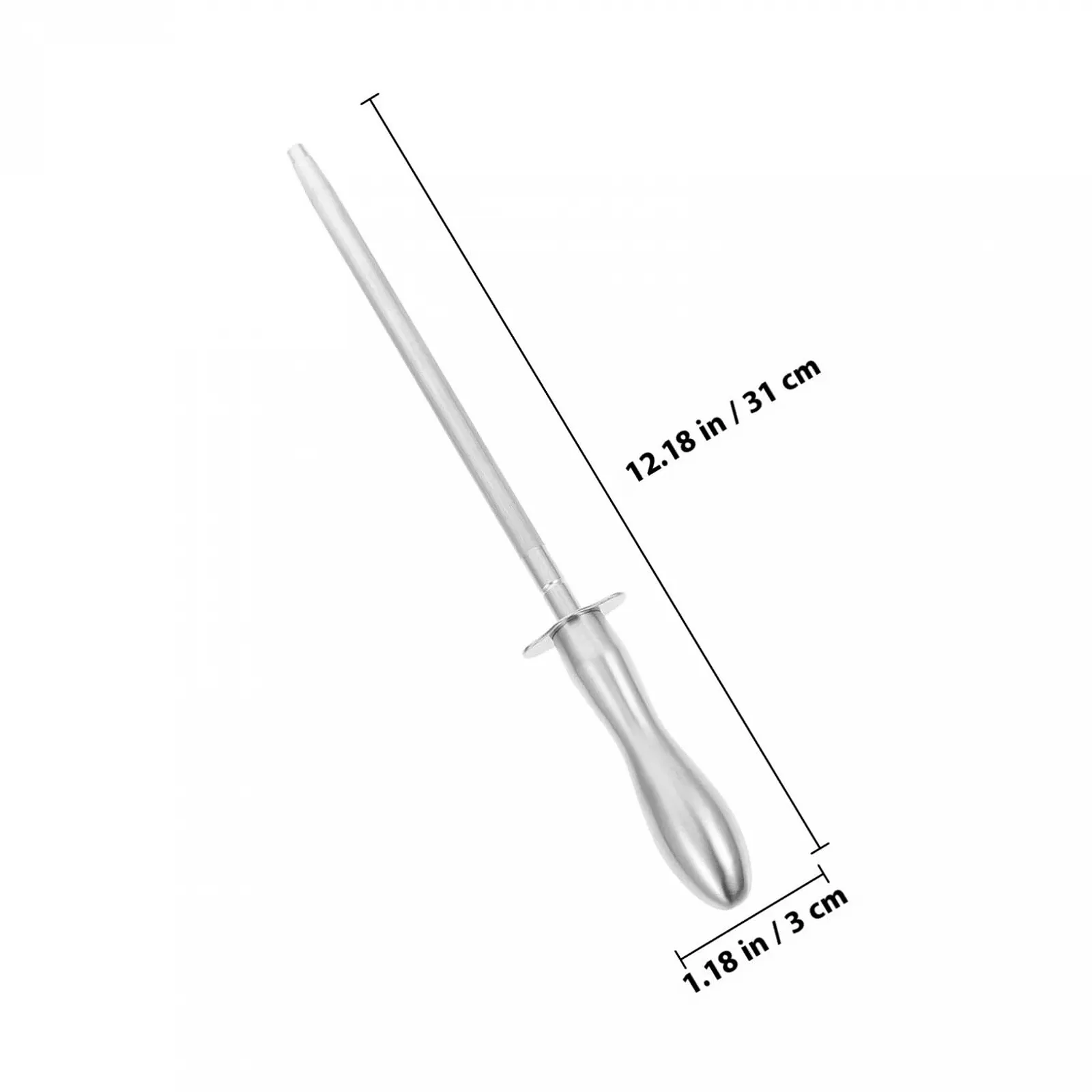 Мусат TOYANDONA для ножей из нержавеющей стали с эргономичной ручкой, фото №2
