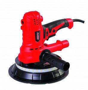 Шліфмашина для стін і стелі MPT 850 Вт 1400-2700 об/хв Ø180 мм діодне підсвічування аксесуари 6 шт MDS1853B - Фото 1