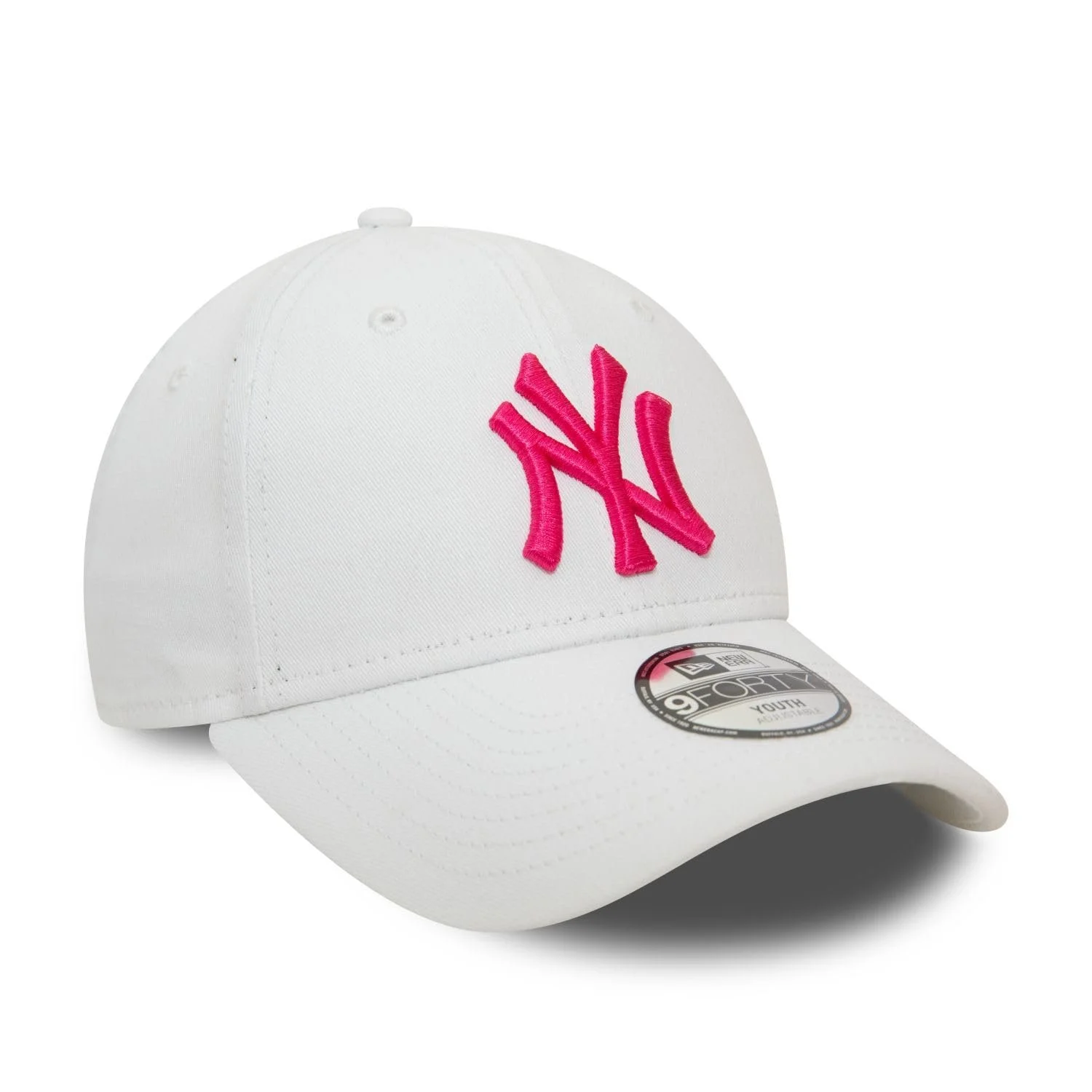 Кепка New Era 9Forty New York Yankees детская White/Pink, фото №3 Кепка New Era 9Forty New York Yankees детская White/Pink, фото №3