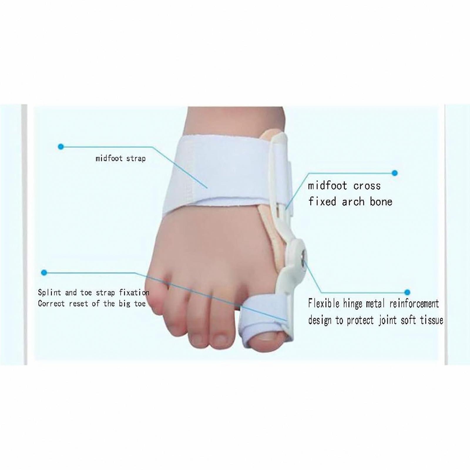 Коректор великого пальця стопи (2 шт. в упаковці) Orthopaedic для чоловіків і жінок, фото №3 Коректор великого пальця стопи (2 шт. в упаковці) Orthopaedic для чоловіків і жінок, фото №3