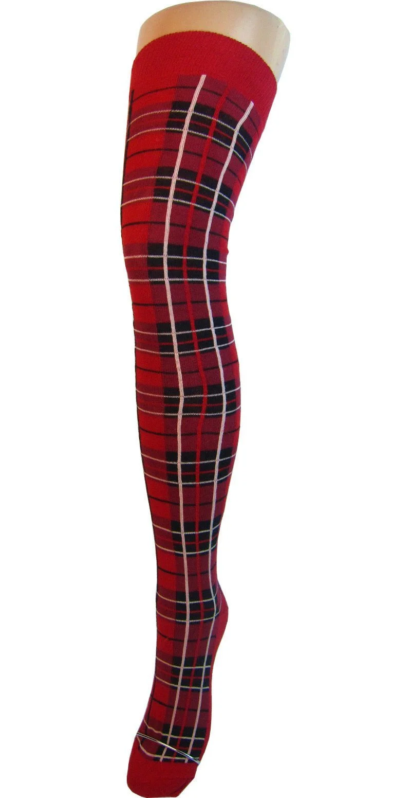 Гольфи Tartan Check Дизайнерські вище коліна, фото №2