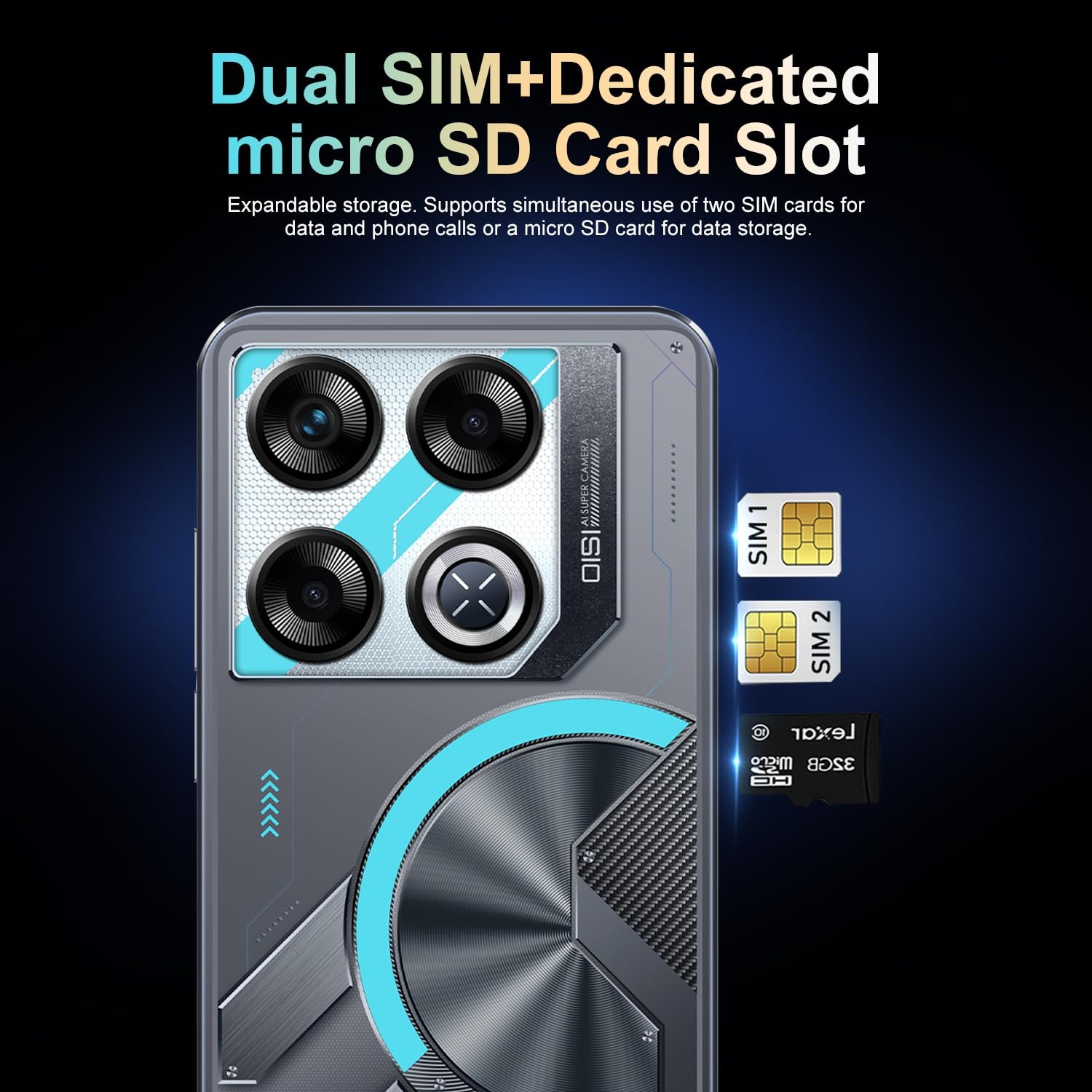 Смартфон MTGud GT20Pro 5.0" 16GB Black, фото №7