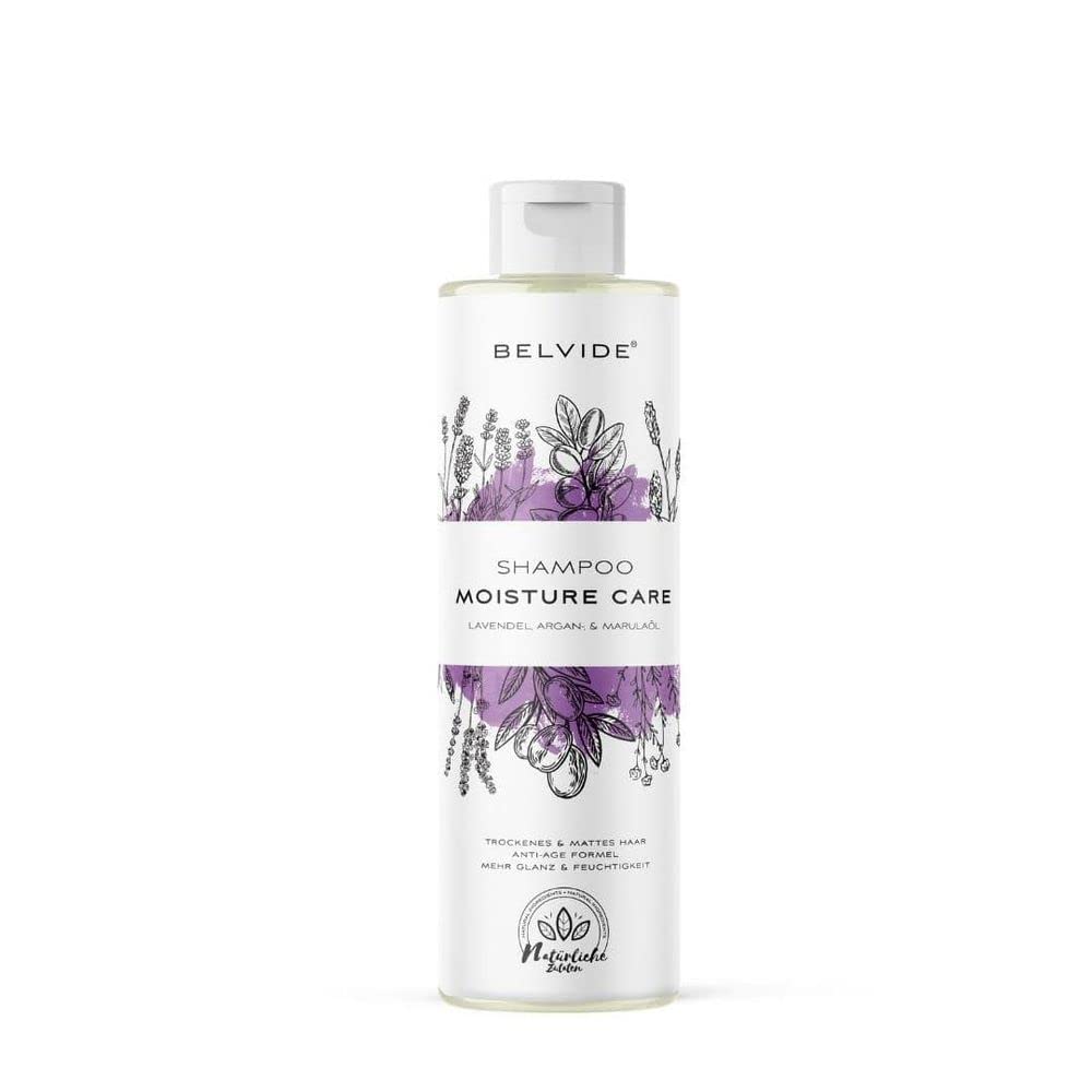 Шампунь BELVIDE Moisture Care з оліями аргани, лаванди та марули, фото №1