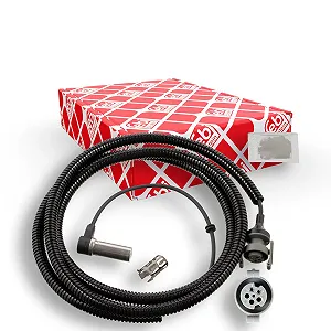 Датчик частоты вращения колеса FEBI BILSTEIN 104814 для MAN, задний мост слева - Фото 1