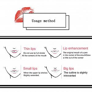 Набор Vibely 12 Шт Водостойкий Мат для губ Карандаш Набор косметических карандашей synthetic.ua - Фото 1