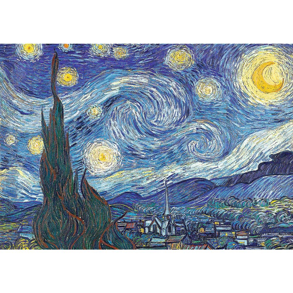Пазл Trefl Art Collection Vincent Van Gogh Starry Night 1000 деталей, фото №2