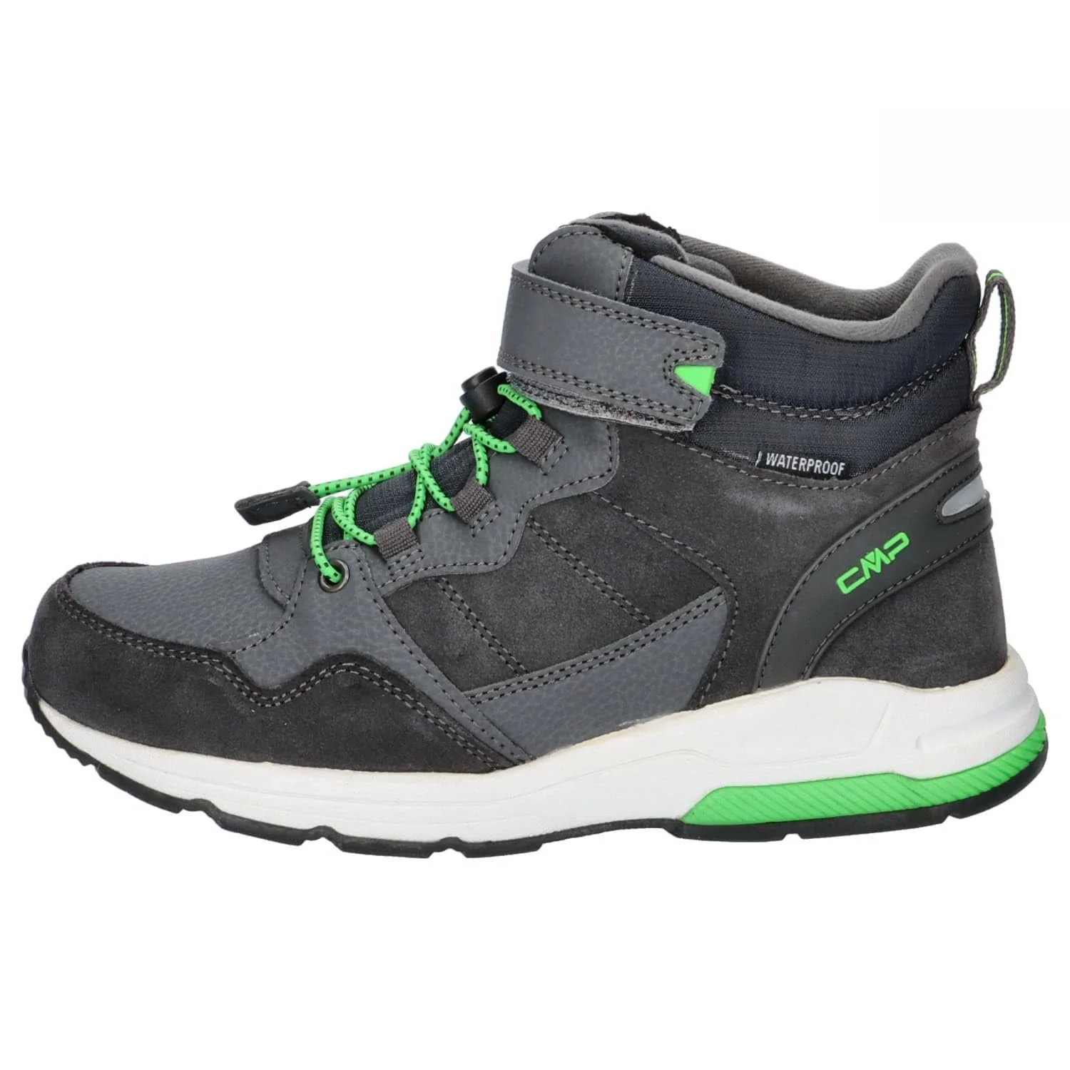 Детские городские ботинки унисекс CMP Hadil Leather Wp 3q84524-j, фото №2