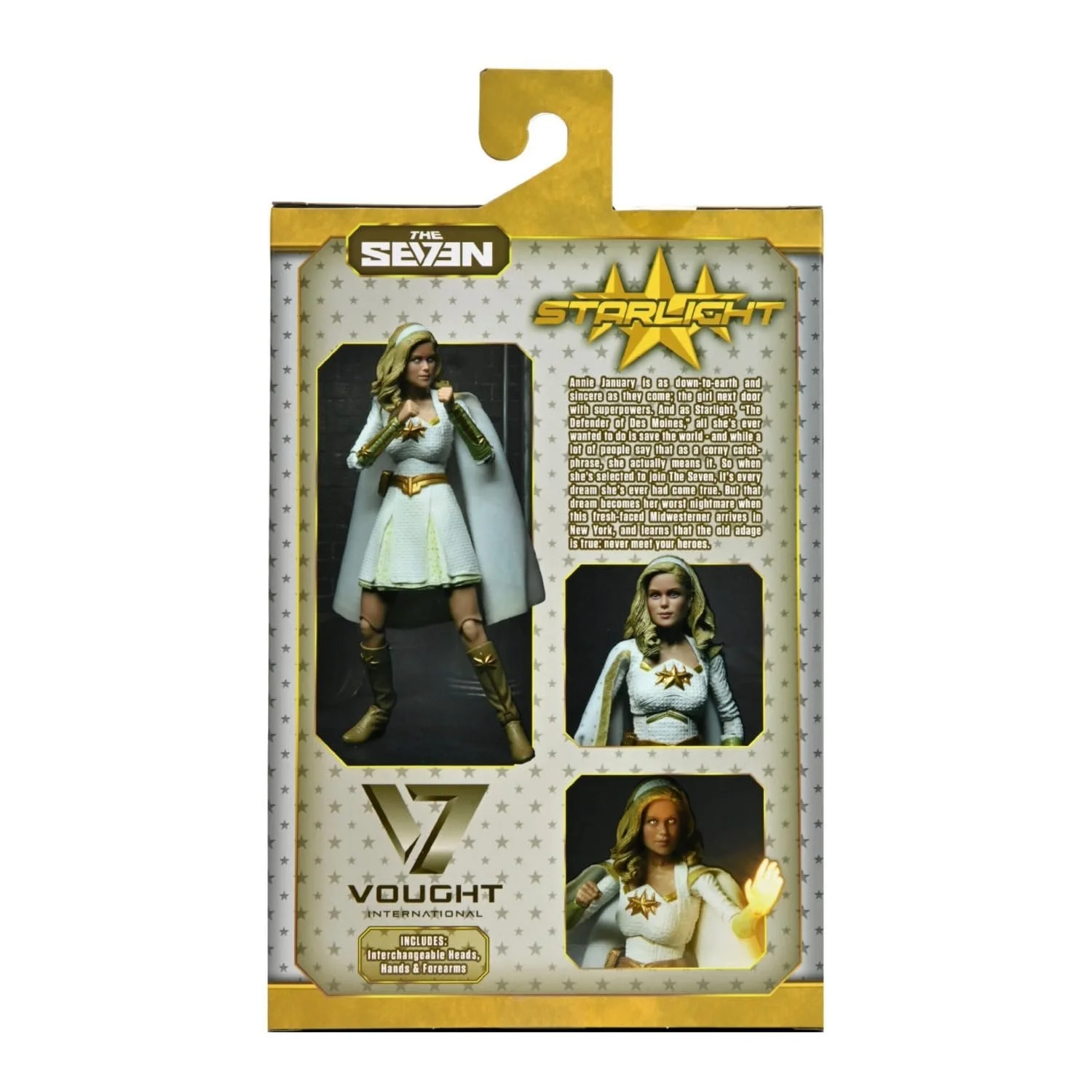 Фигурка NECA The Boys Starlight Ultimate 7 дюймов Белая, фото №5