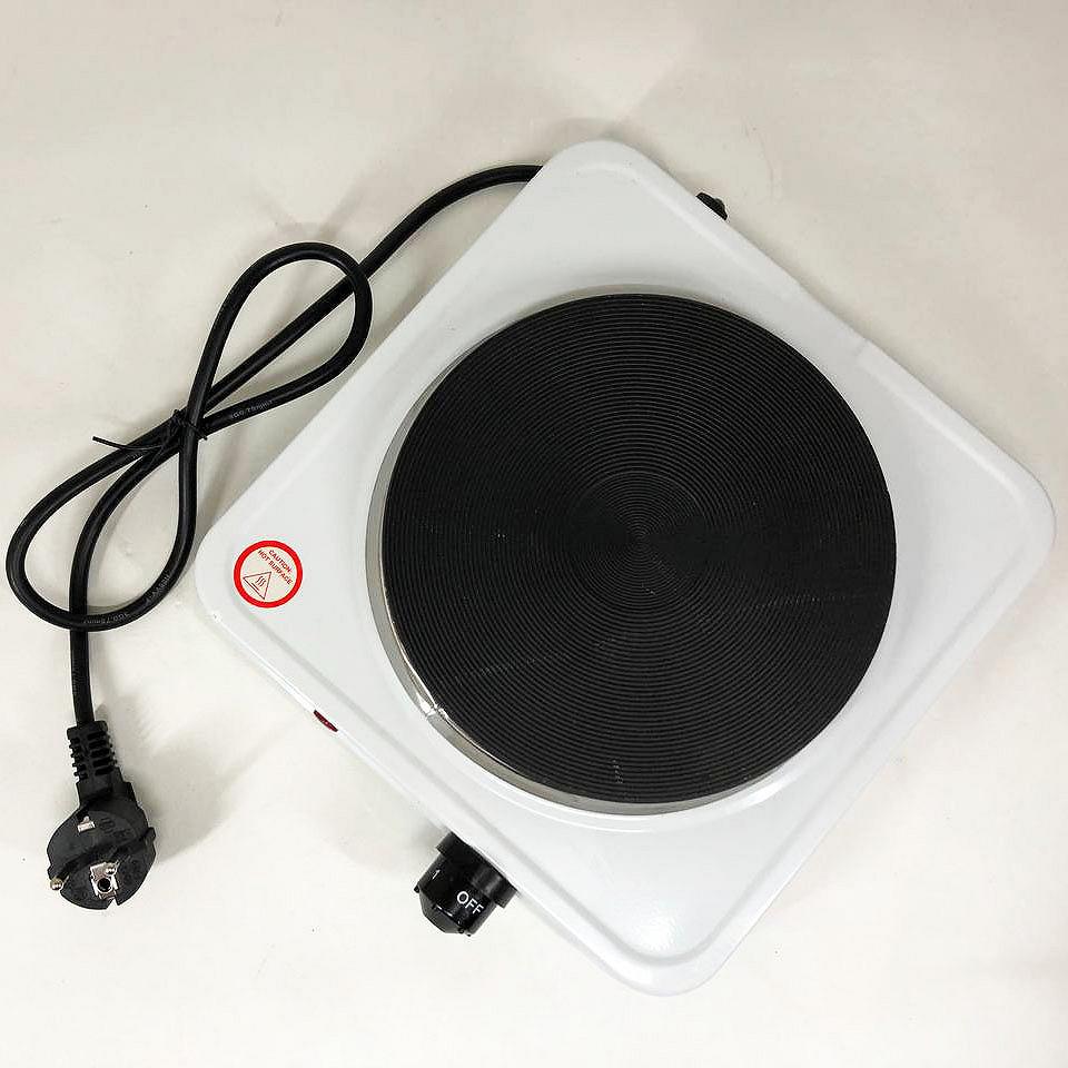 Плита электрическая Suntera SP-1930, электроплита 1 комфорка кухонна Цвет белый ws31978, фото №8