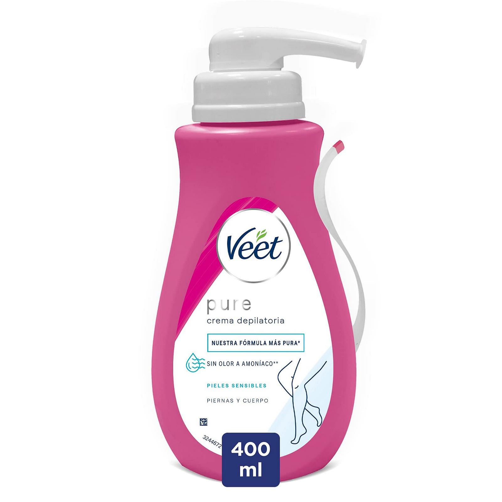 Крем для депиляции Veet Sensitive Skin Dispenser 400 мл, фото №1