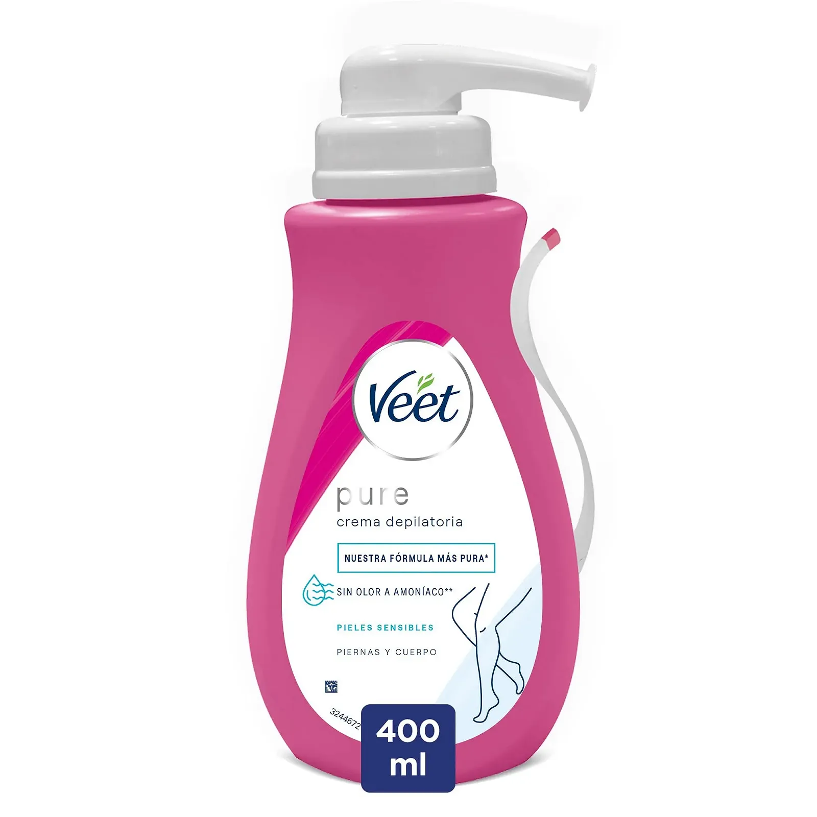 Крем для депіляції Veet Sensitive Skin Dispenser 400 мл, фото №1