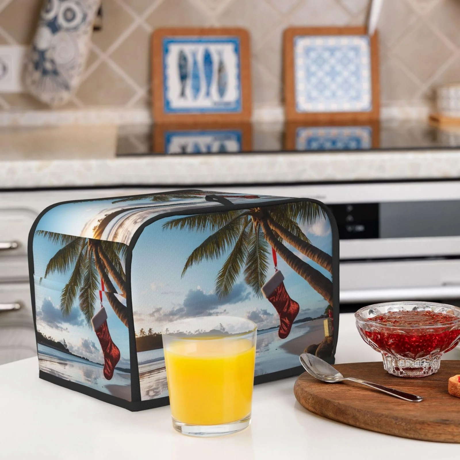 Чохол для тостера на 2 скибочки Universal Brand Series Model Різдвяна пальма, фото №6 Чохол для тостера на 2 скибочки Universal Brand Series Model Різдвяна пальма, фото №6