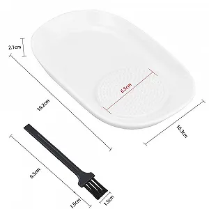 Терка керамическая для имбиря, чеснока Wasa, белая synthetic.ua - Фото 1