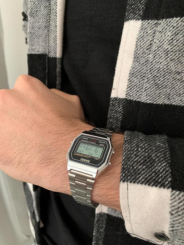Годинник Skmei Popular 1123S Срібний, фото №3