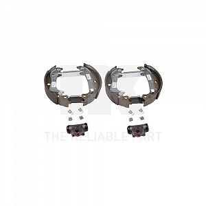 Комплект гальмівних колодок NK 449949001 CITROËN Задня вісь - Фото 1