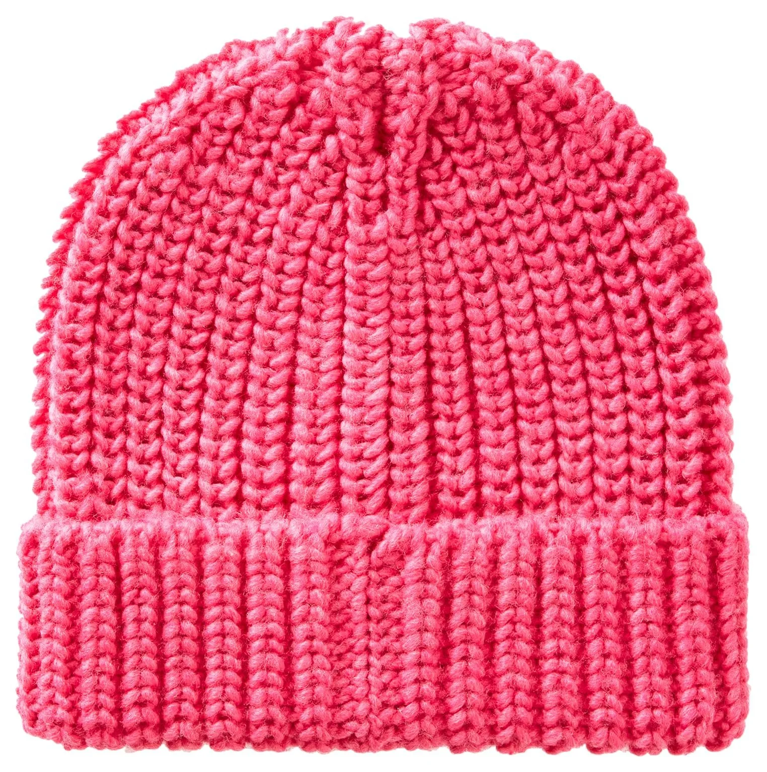 В'язана шапка United Colors of Benetton для дівчаток Рожевий, фото №2