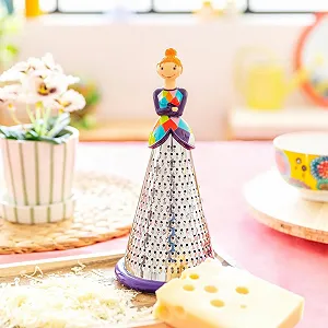 Велика терка Pylones MA Dame, висота 23 см, фіолетова, пластик synthetic.ua - Фото 1