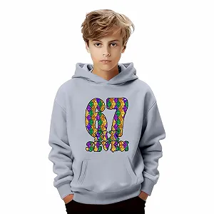 Худі для дівчинки 67 з карнавальним візерунком synthetic.ua - Фото 1