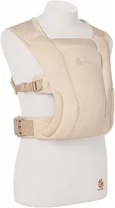 Дитячий рюкзак-переноска Ergobaby Embrace Soft Air Mesh для новонароджених 2-позиційний Кремовий synthetic.ua - Фото 1