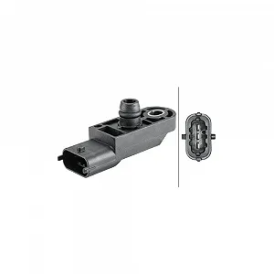 Датчик тиску наддуву HELLA 6PP 358 152-301 для ALFA ROMEO FIAT LANCIA NISSAN OPEL - Фото 1