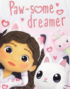 Комплект піжами Gabby's Dollhouse Білий synthetic.ua - Фото 1