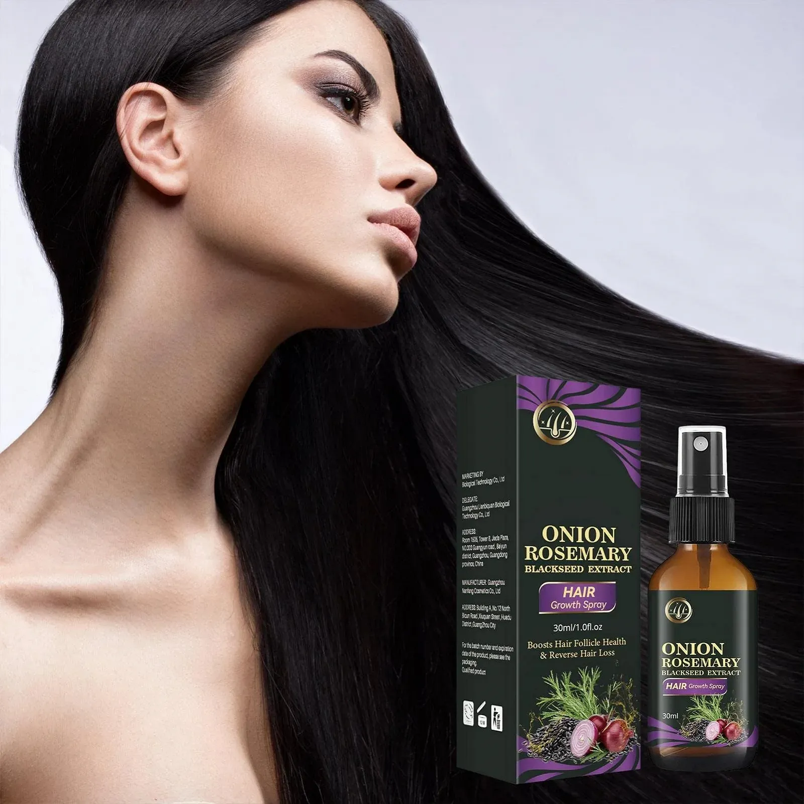 Масло Hongjingda Rosemary Black Cumin, 30 мл, фото №3 Масло Hongjingda Rosemary Black Cumin, 30 мл, фото №3