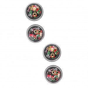 РіздвяніOOFAN Стрази для святкового манікюру та різдвяних вечірок - Фото 1