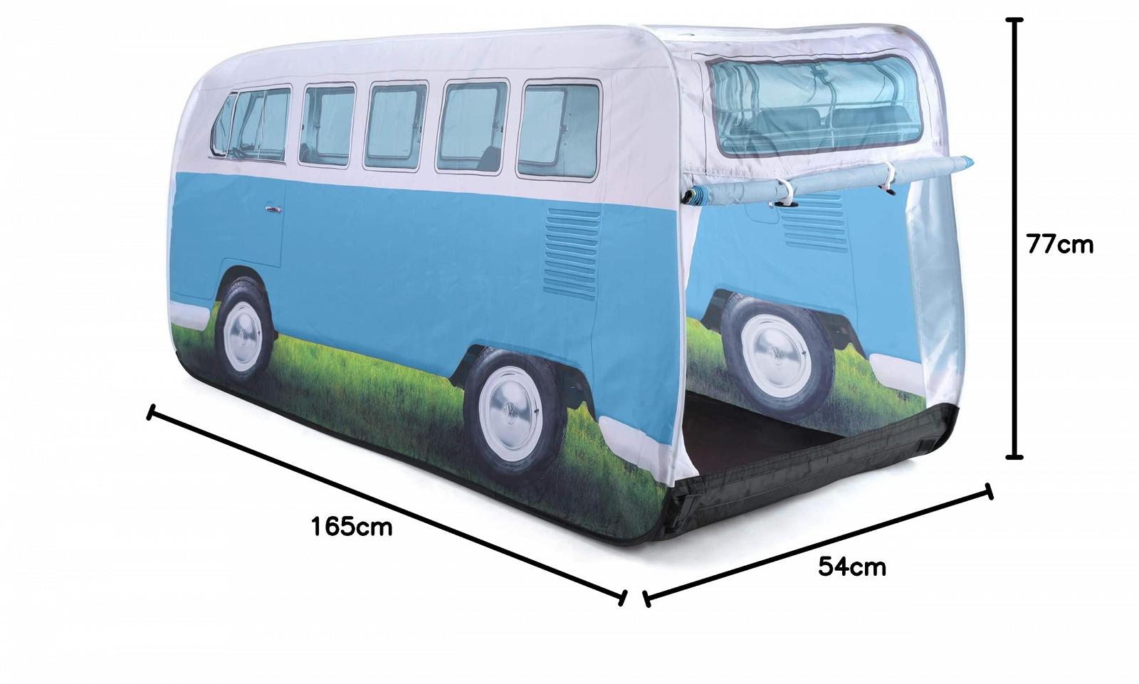 Игровой Тент Board Masters Volkswagen T1 Bulli Bus 165 см (Передняя Часть Автобуса/Синий), фото №9