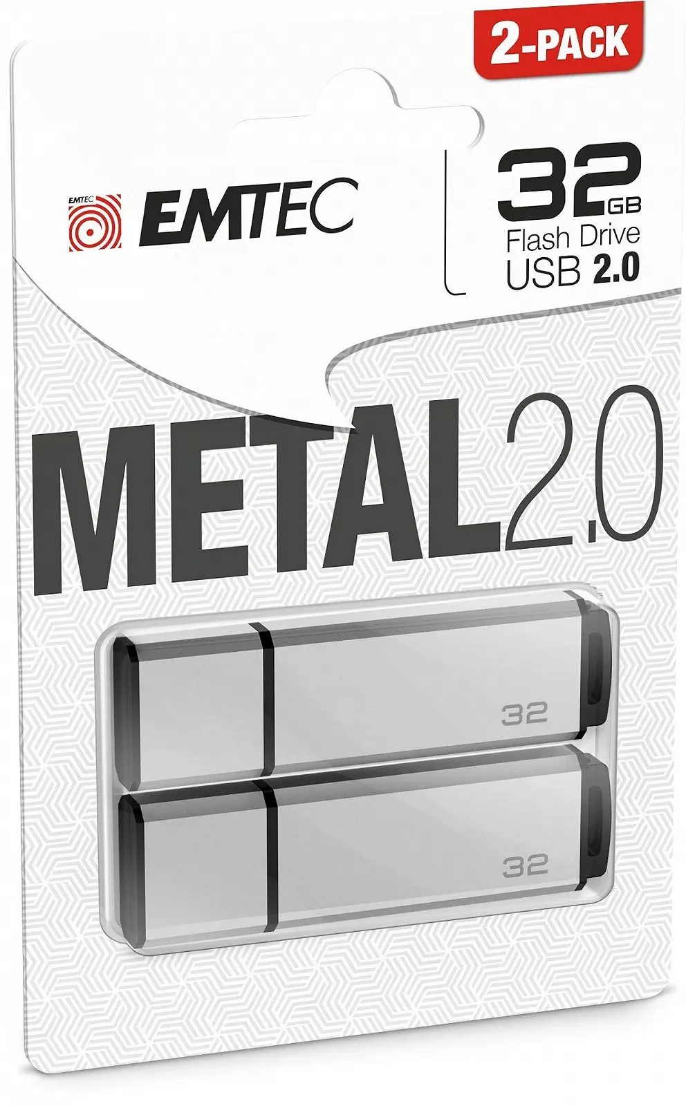 USB-флеш-накопичувач EMTEC C900 ECMMD32GC902P2 32 ГБ USB 2.0 P2 (набір з 2 шт.), фото №4