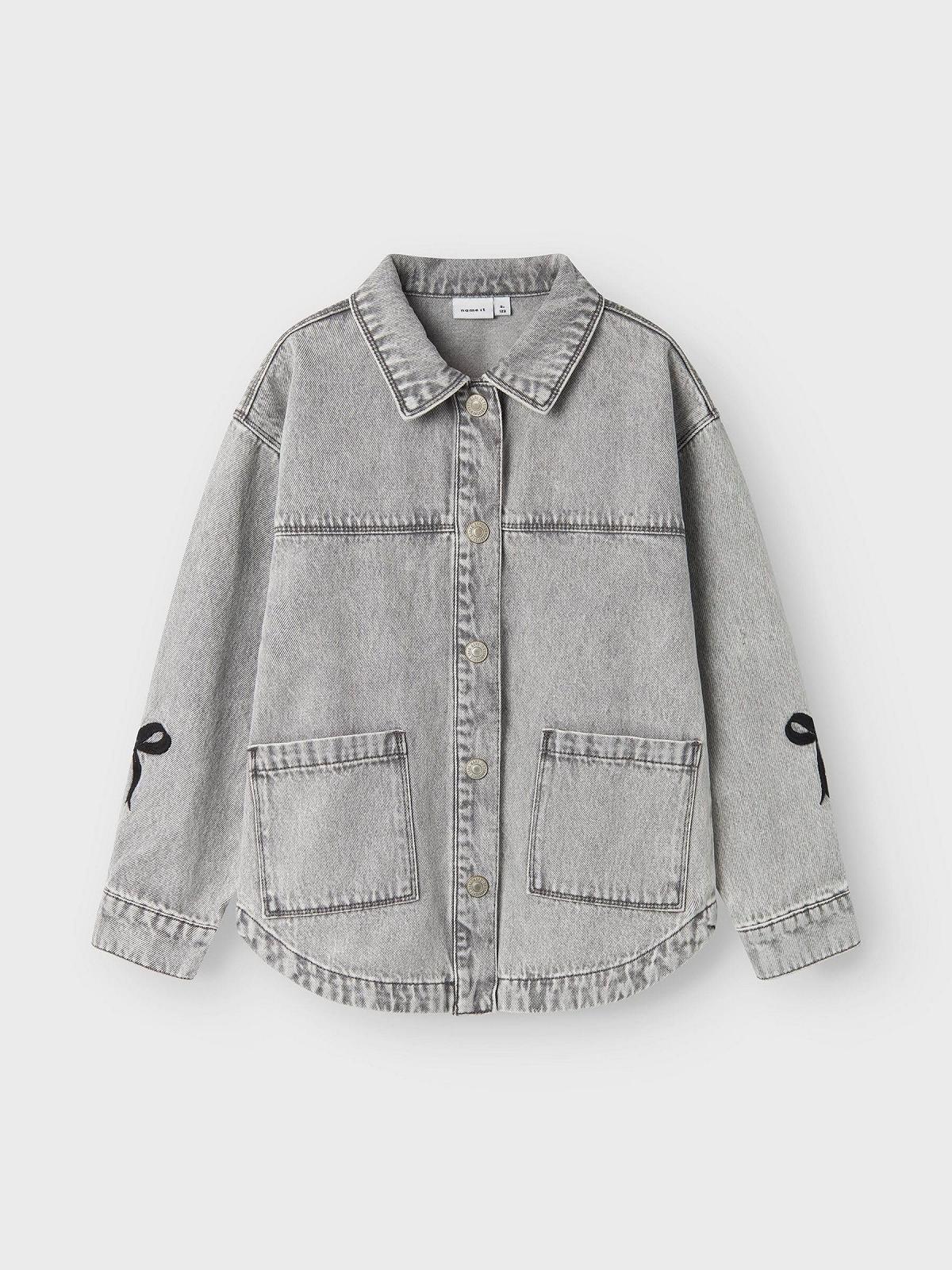 Куртка Name it kids Джинсова Nkfgloria DNM Emb Jacket 7511-Za T, фото №3