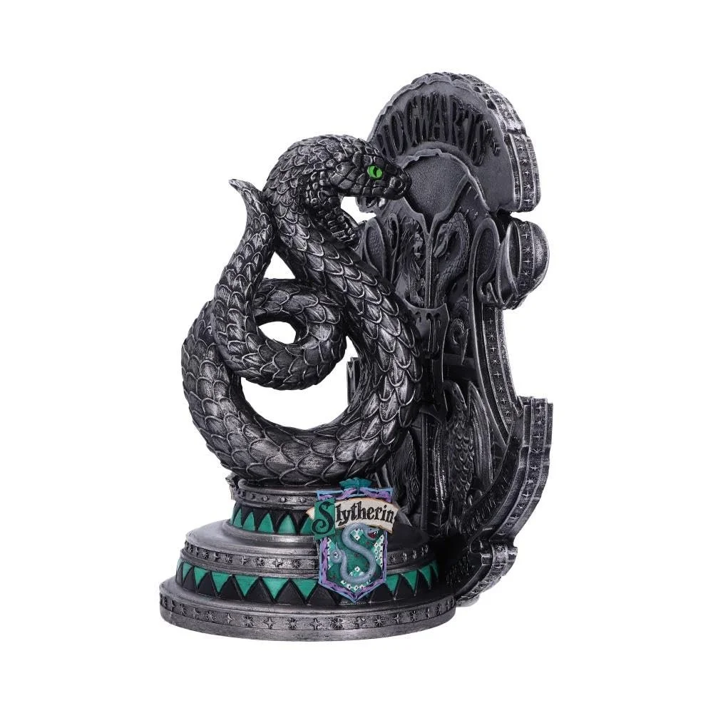 Держатель для книг Nemesis Now Harry Potter Slytherin Официально лицензированный 20 см смола серебряный, фото №3