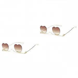 Очки PACKOVE Без оправы Модные Женские Для вечеринки - Фото 1