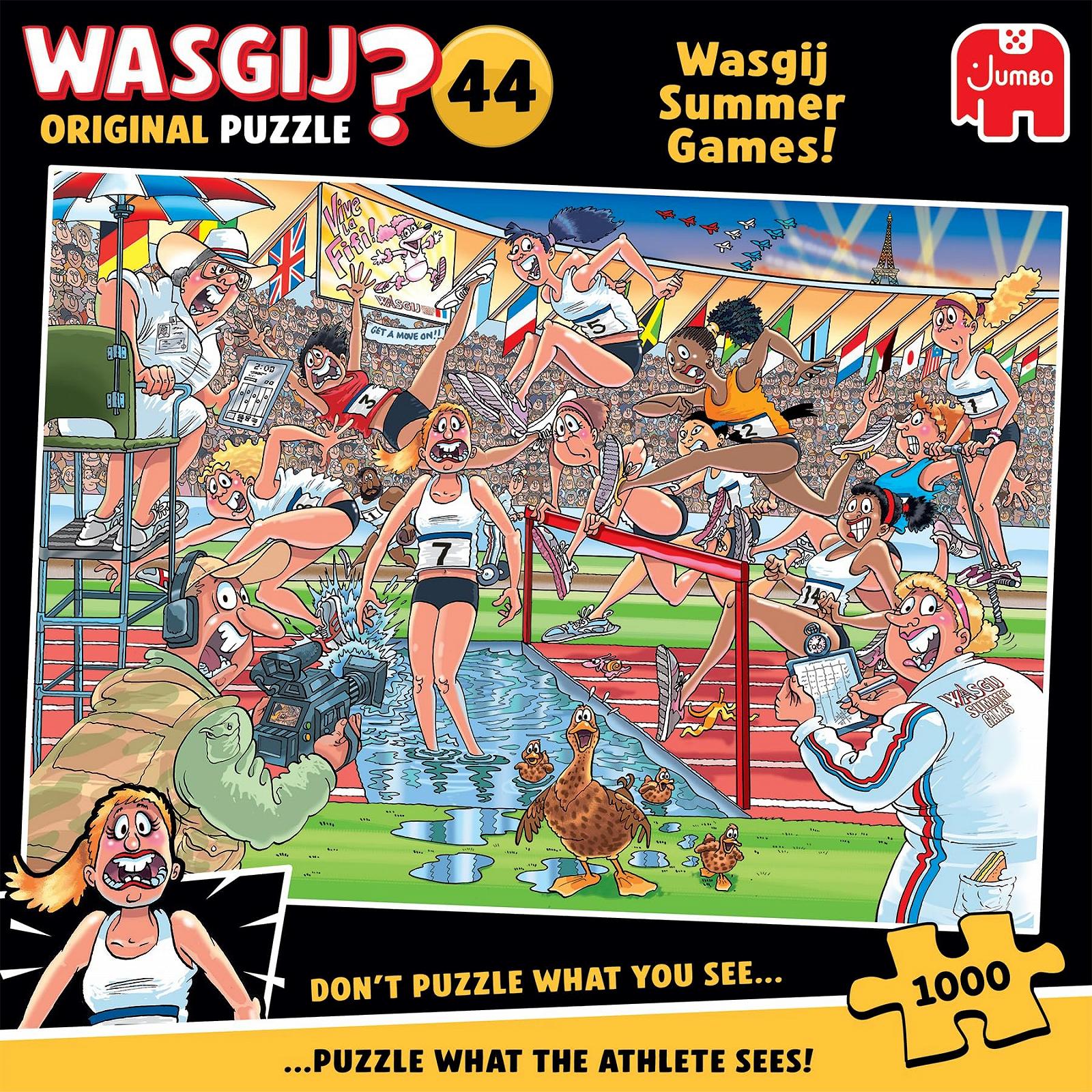 Пазл Wasgij Original 44 Summer Games! 1000 деталей 100% перероблений картон, фото №2 Пазл Wasgij Original 44 Summer Games! 1000 деталей 100% перероблений картон, фото №2