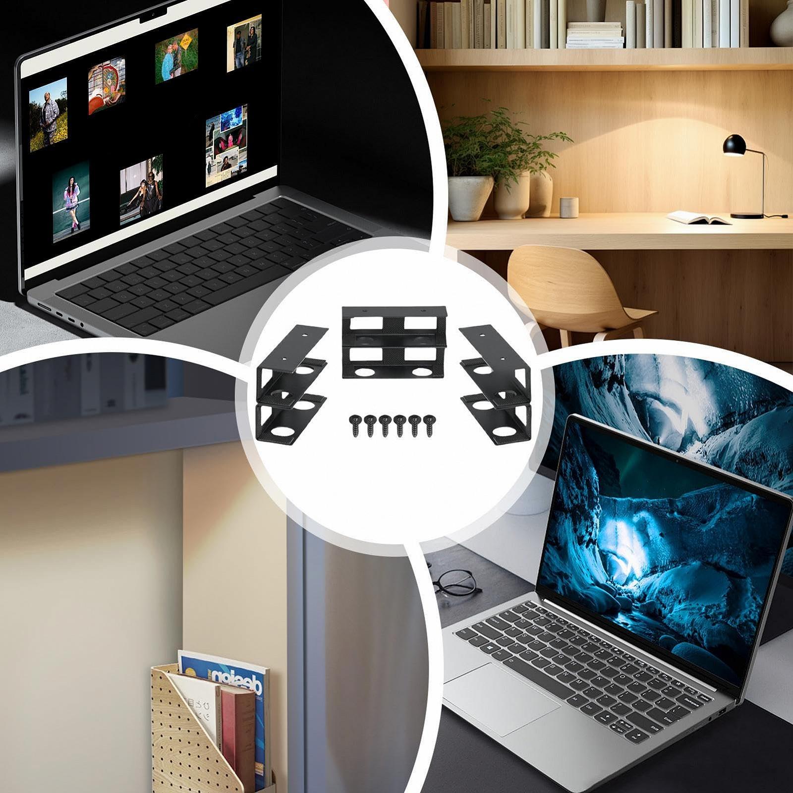 Полиця для ноутбука пiд стiл Générique Металiчна Для зберiгання ноутбука, фото №4