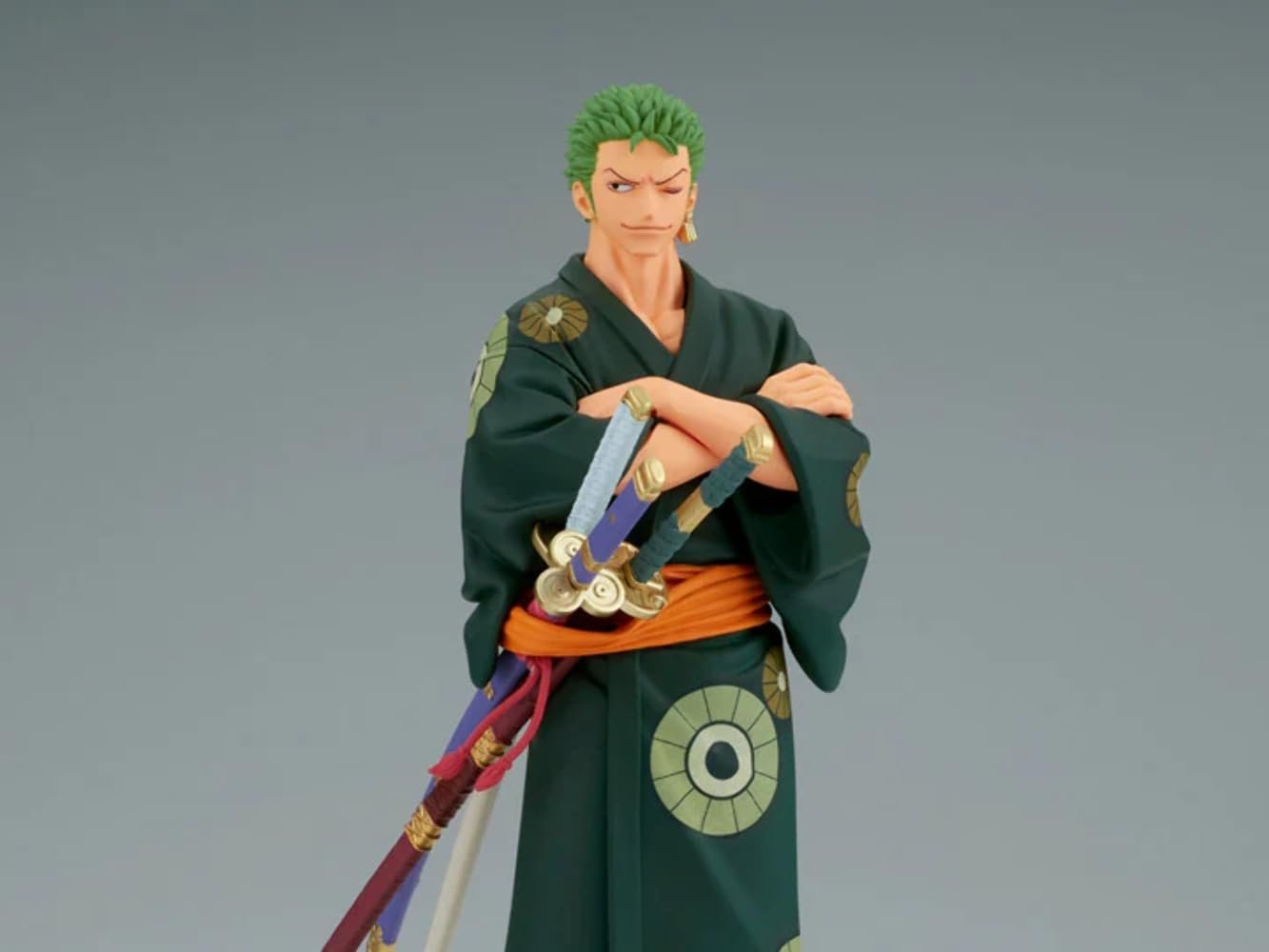 Экшн-фигурка Banpresto One Piece Roronoa Zoro Dxf The Grandline Series Wanokuni Yukata Ver. 17 см, разноцветная, фото №2