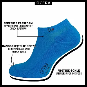 Носки OCERA Wellness Sneaker - 6 пар synthetic.ua - Фото 1