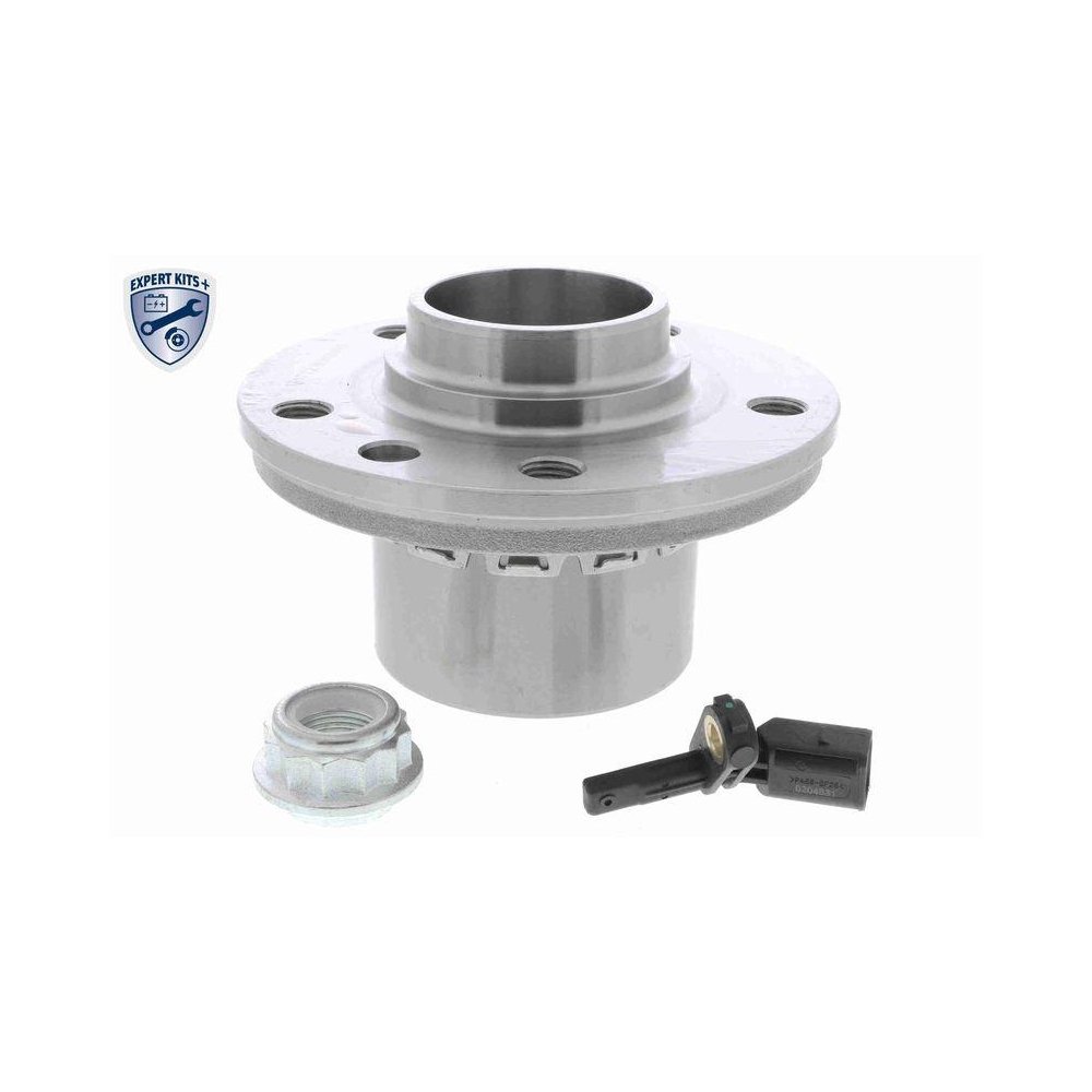 VEMO Комплект підшипника маточини V10-72-8800 EXPERT KITS + для AUDI VW VAG, передня вісь зліва, фото №1 VEMO Комплект підшипника маточини V10-72-8800 EXPERT KITS + для AUDI VW VAG, передня вісь зліва, фото №1