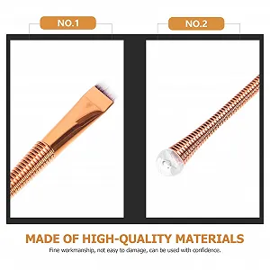 Кисти для подводки FOMIYES аппликатор для бровей, тонкая плоская synthetic.ua - Фото 1