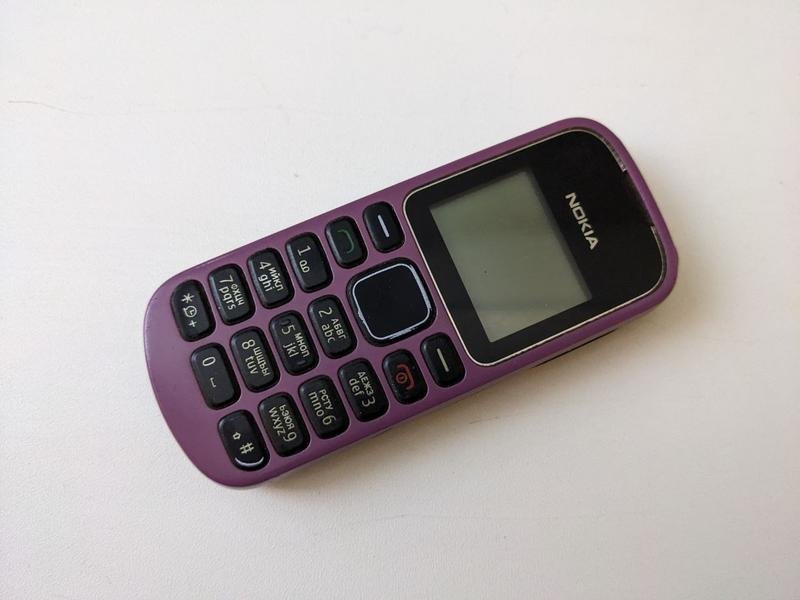 Кнопочный телефон Nokia 1280, Фиолетовый, фото №4