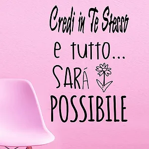 Наклейка на стіну DOCLIICK CREDI EN TE DC-18030 Black synthetic.ua - Фото 1