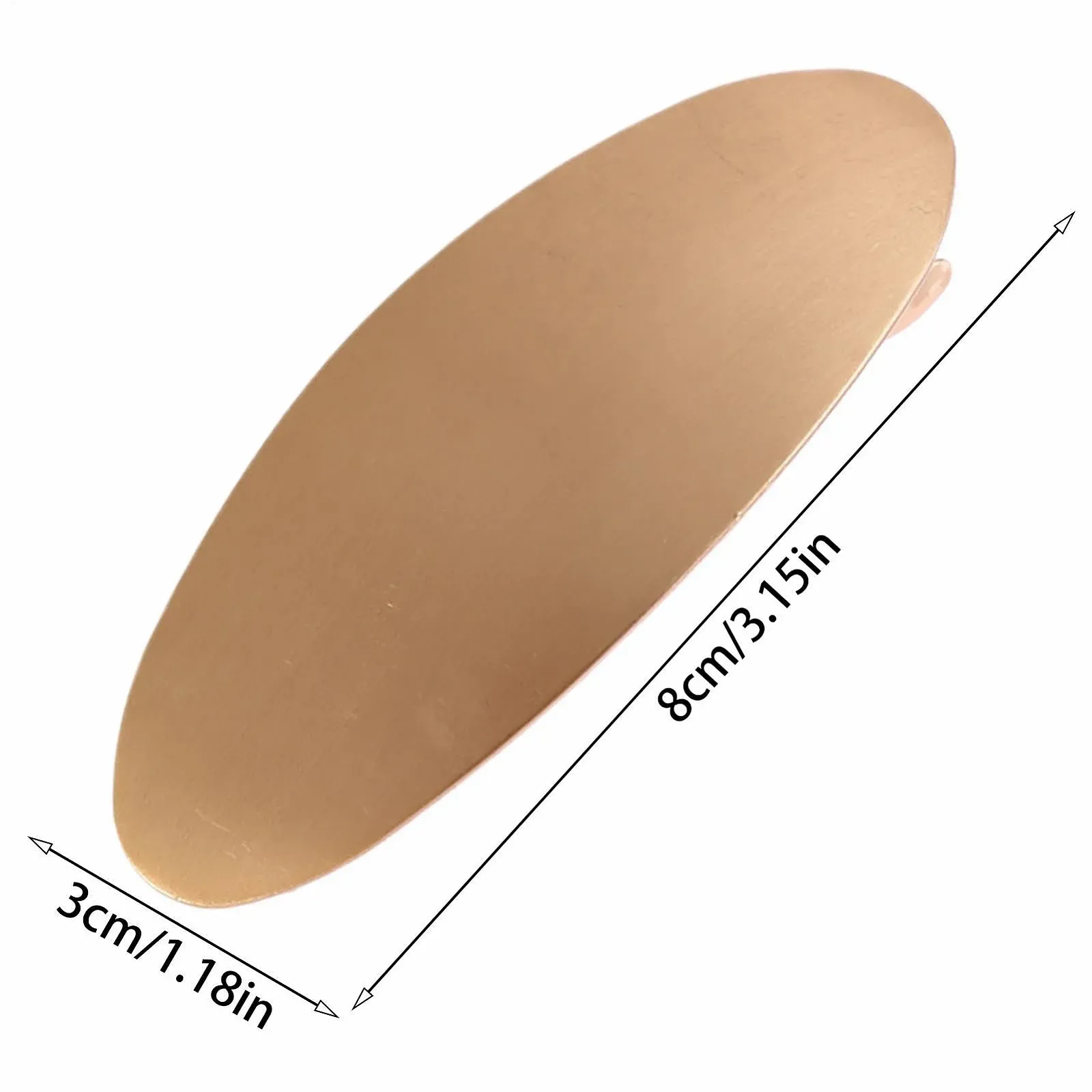 Заколка для волос Franz
ofen-style с французским дизайном овальной формы, фото №5