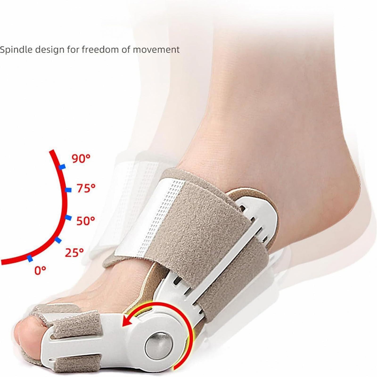 Коректор великого пальця стопи для чоловіків та жінок, регульована шина, фото №6