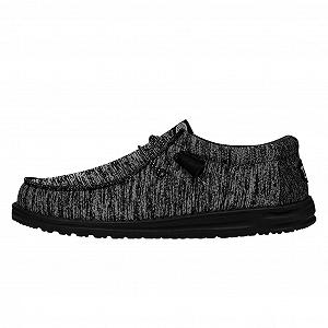 Кроссовки Heydude Wally Sport Knit мужские слипоны в стиле мокасин - Фото 1