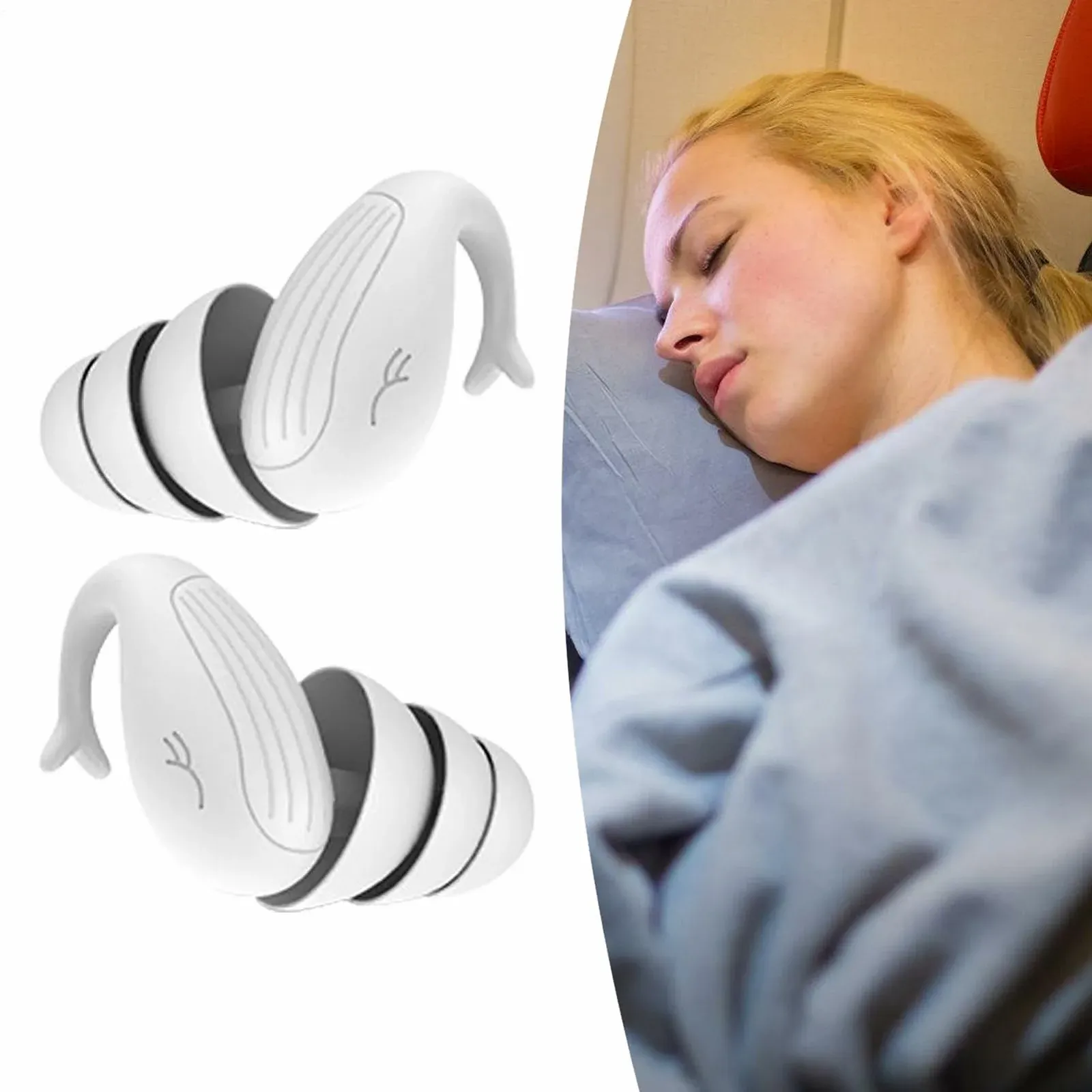 Беруші Силіконові для мотоциклів для сну, захисту слуху, зручні для подорожей, концертів, спорту, мото, фото №2 Беруші Силіконові для мотоциклів для сну, захисту слуху, зручні для подорожей, концертів, спорту, мото, фото №2