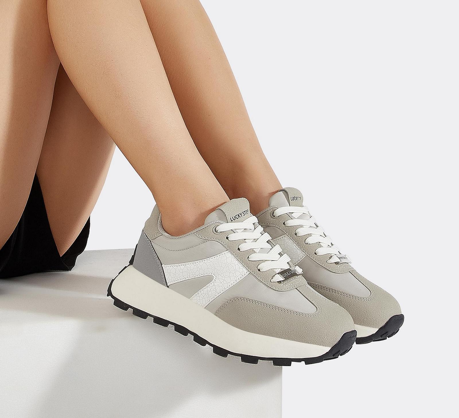 Женские Кроссовки на платформе LUCKY STEP Ретро Классические Кроссовки, фото №8