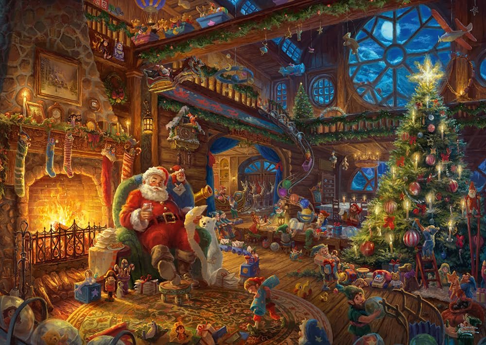 Пазл Schmidt Spiele Thomas Kinkade 59494 Санта-Клаус и его секретный помощник 1000 элементов лимитированная серия разноцветный, фото №1 Пазл Schmidt Spiele Thomas Kinkade 59494 Санта-Клаус и его секретный помощник 1000 элементов лимитированная серия разноцветный, фото №1