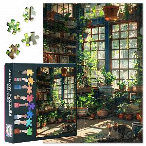 Купити Пазл Indoor Plant Series Potted Plant 1000 елементів 70 x 50 см - Фото 1 Пазл Indoor Plant Series Potted Plant 1000 елементів 70 x 50 см - Фото 1