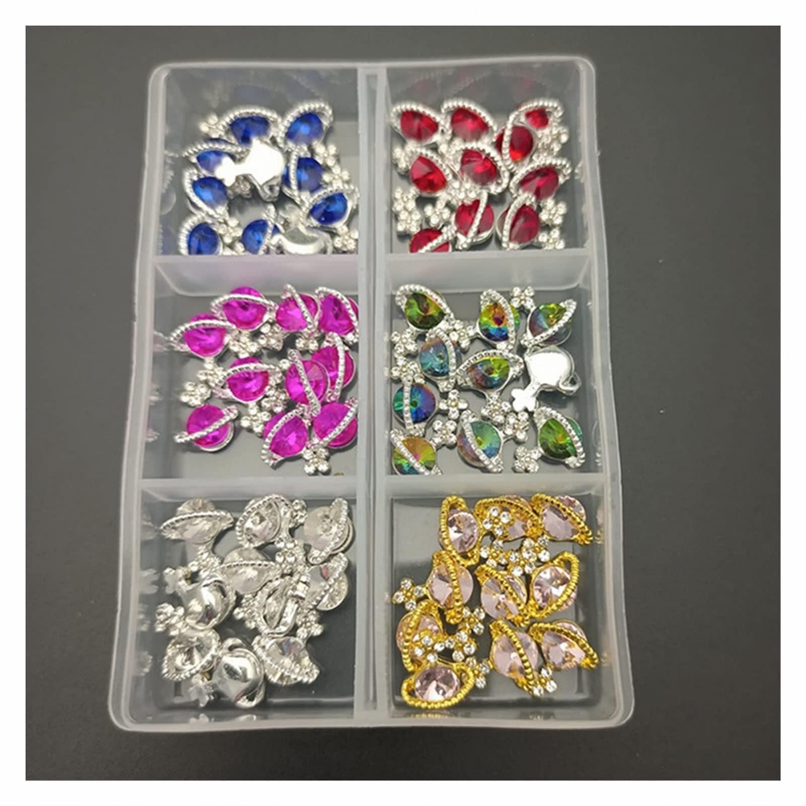 Прикраса для нігтів Планета, 60 шт/коробка, фото №1