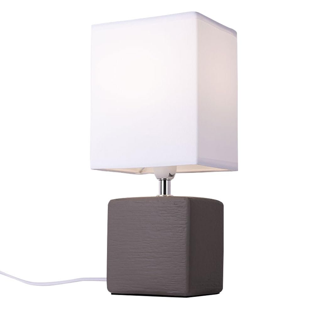 Настольные лампы GLOBO Набор из 2 шт. Ceramic 13 x 11 x 29 см Коричневый/Белый, фото №6