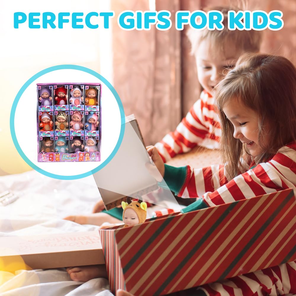 Набор кукол JOAASU, 12 шт, Мини, фото №7 Набор кукол JOAASU, 12 шт, Мини, фото №7